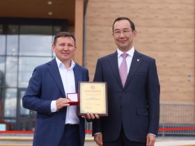 Крупнейший спортивный объект в сельской местности Якутии открыли в селе Ытык-Кюель