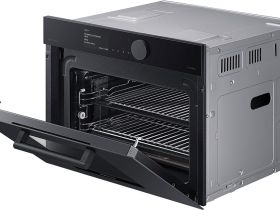 Духовой шкаф Samsung NQ50T9539BD/WT Infinite Line с функцией СВЧ, 50 л черный