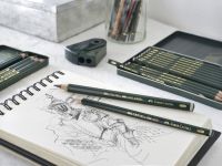 Карандаш чернографитный Faber-Castell "CASTELL-9000" 4В