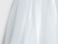 Сетчатая мини-юбка для девочек, Белый