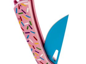 Нож складной Mr.Blade Finch Doughnut, сталь AUS-8 BL, рукоятка G10 Pink