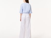 Женские хлопковые брюки Lacoste Loose Fit