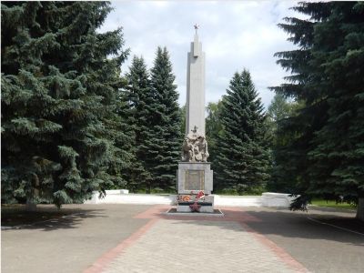 Памятник героям-саперам, погибшим в битве на Курской дуге