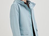 Ветровка из хлопка с карманами