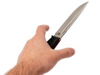 Охотничий нож Тигр, сталь VG-10, рукоять черный G10