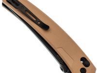 Складной нож SRM 9211B-GW Blackwash сталь 8Cr13MoV, рукоять Coyote G10