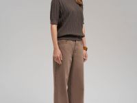 Джемпер прямого кроя из 100% хлопка