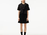 Женская Футболка Lacoste из хлопка