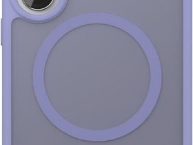 Клип-кейс VLP Moon для Samsung Galaxy S25 FE Фиолетовый