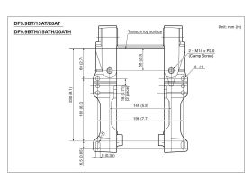 4х-тактный лодочный мотор SUZUKI DF20ATS
