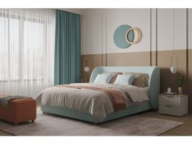 Кровать Юна 180 Букле Мятный