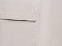 Хлопковые брюки карго с накладными карманами, Бежевый