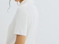 Джемпер с коротким рукавом, Белый