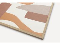 Картина Абстракция Терракотовый 60x60