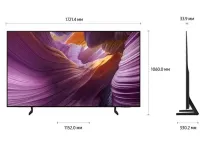 Телевизор Samsung QE77S85FAEXRU Series 9, 77", OLED 4K UHD, 120 Гц, Smart TV