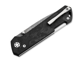 Складной нож Boker Damast Annual Knife 2026, сталь Damascus, рукоять карбон