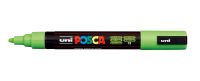 Маркер UNI "POSCA" PC-5M, 1,8-2,5 мм, наконечник пулевидный, цвет зеленое яблоко