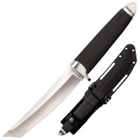 Нож с фиксированным клинком Cold Steel Master Tanto, сталь VG-10 San Mai, рукоять кратон, черный