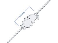 Браслет из серебра э0612бр11174600