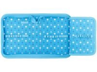 Пенал 1 отделение Berlingo "Вкусное мороженое" 200*140*40 мм, доп. откидная секция, ПВХ с блестками