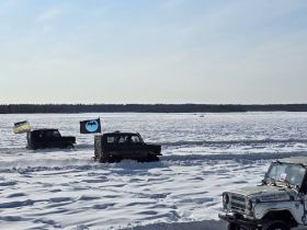 В Якутии ветеран СВО принял участие в снежных гонках