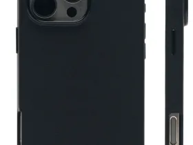 Чехол-накладка Kzdoo Mag Noble Collection MagSafe для Apple iPhone 16 Pro искусcтвенная кожа (черный)