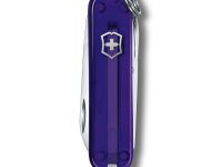 Нож перочинный Victorinox Classic SD Colors, Persian Indigo, прозрачный, 7 функций, 58мм