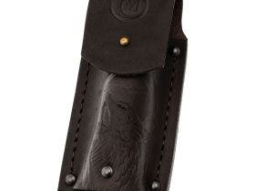 Нож складной Амур, сталь AUS10, рукоять G-10 черно-красная