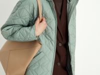 Полупальто утепленное с капюшоном