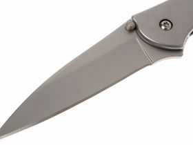 Складной полуавтоматический нож Kershaw Leek 1660, сталь 14C28N, рукоять нержавеющая сталь