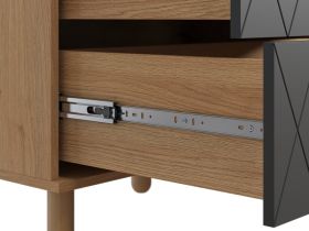 Комод Теджонс 93x85 Ромб Графитовый
