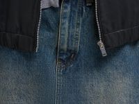 Джинсовая юбка миди А-силуэта