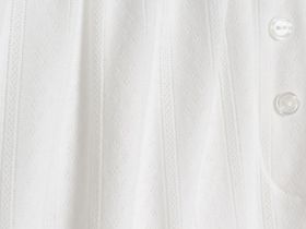 Пижамные шорты из ажурного трикотажа, Белый