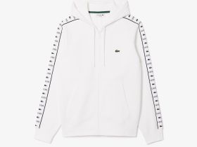 Мужская толстовка Lacoste стандартного кроя из хлопка на молнии