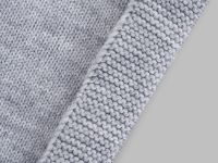 Вязаный капор с добавлением шерсти