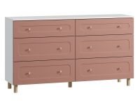 Комод Велди 160x90 Розовый