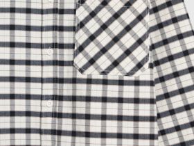 Рубашка в клетку для мальчиков, Бежевый