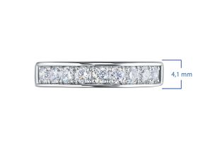 Кольцо из белого золота э4712кц09191160