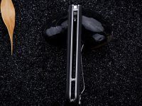 Складной нож QSP Parrot, сталь D2, рукоять G10, черный