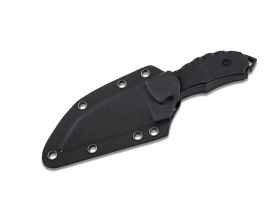Нож с фиксированным клинком Boker Andhrimnir Mini, сталь D2, рукоять G10, черный