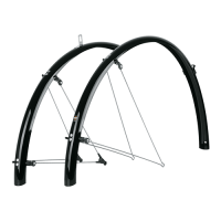 Комплект крыльев SKS BLUEMELS BASIC 28" (черный 35 мм)
