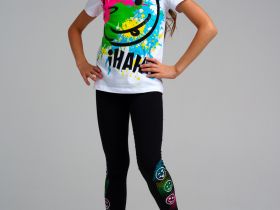 Фуфайка трикотажная для девочек (футболка)