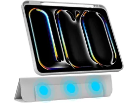 Чехол-книжка WIWU Defender Protective для Apple iPad Pro 13 (2024/2025), с подставкой и отделением под стилус (JD-105) (серый)