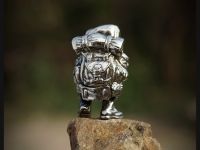 Бусина для темляка Сталкер, мельхиор