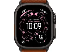 Смарт-часы Apple Watch Ultra 3 49mm Black Titanium Case with Terra Cotta Alpine Loop (M)