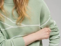 Легкий удлиненный джемпер с хлопком