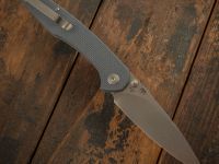 Складной нож CJRB Centros, сталь D2, рукоять G10, Blue