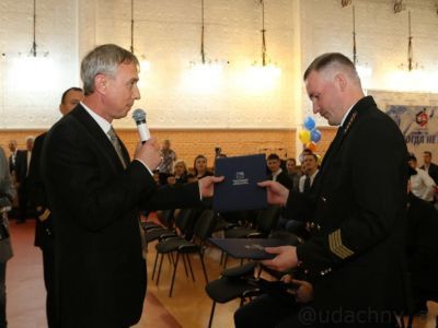 Удачнинским шахтерам вручили награды