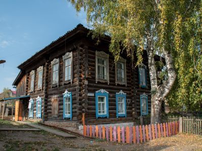 Дом, в котором жил в ссылке в 1915-1916 гг. латышский революционер-марксист Юлий Христианович Данишевский