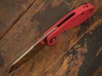 Складной нож CJRB Maileah, сталь AR-RPM9, рукоять G10, Red